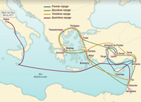 The Apostle Paul's Missionary Journeys